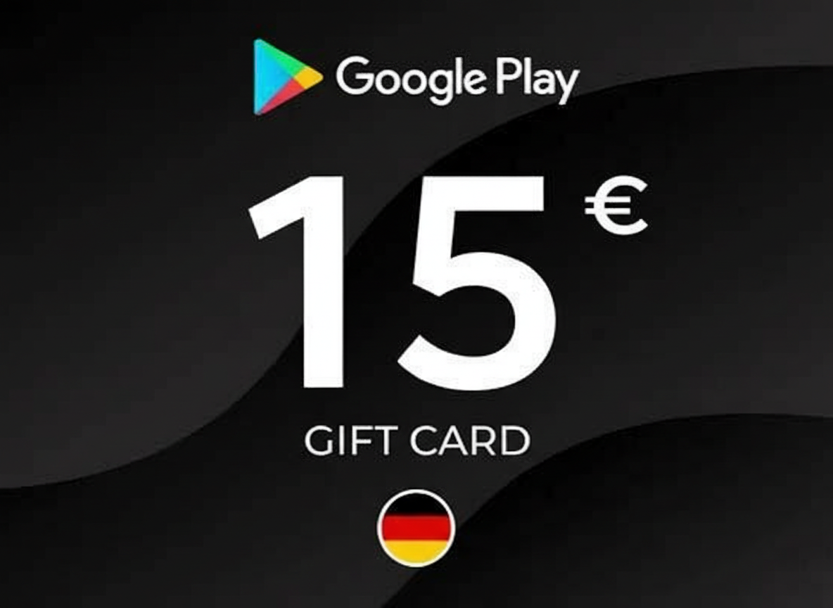 Google Play 15€ gift card — Europe
