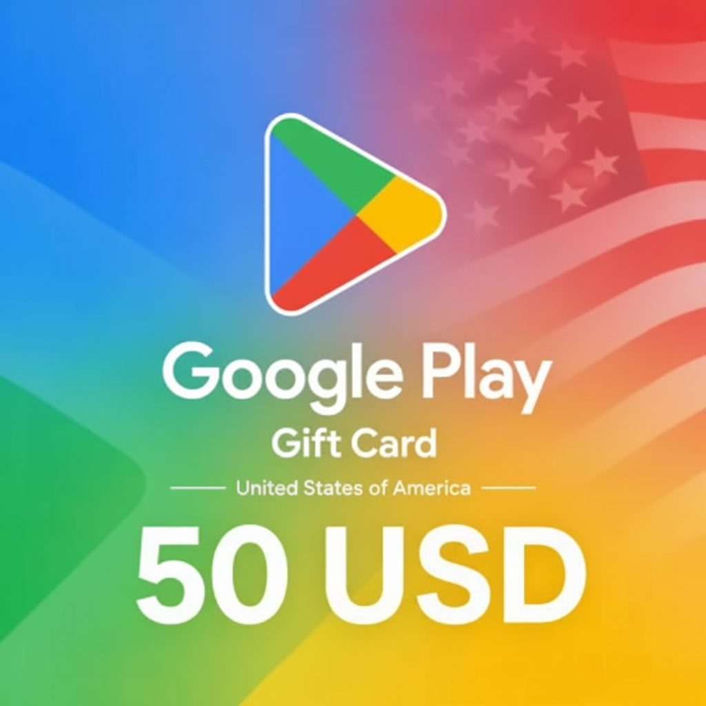 Google Play $50 gift card — United States