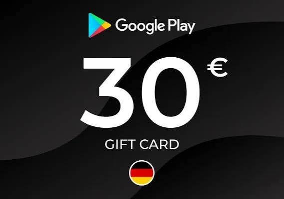 Google Play 30€ gift card